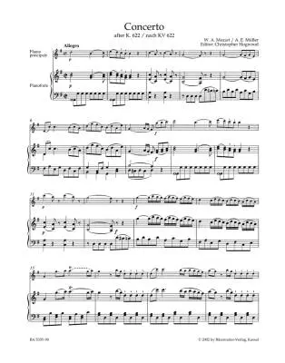 Concerto in G Major (1801) - Mozart - Flute/Piano - Book