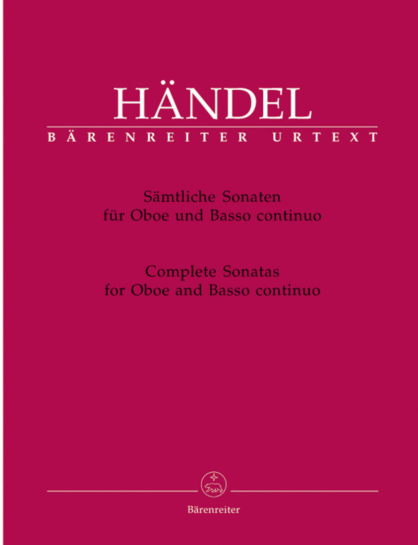 Complete Sonatas - Handel - Oboe/Piano - Book