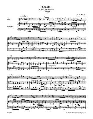 Complete Sonatas - Handel - Oboe/Piano - Book