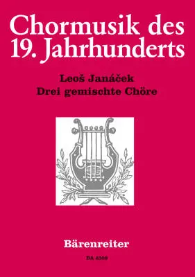 Baerenreiter Verlag - Three Pieces for Mixed Choir - Janacek - Choral Score, Anthology - Choir