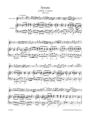 Complete Sonatas - Handel - Recorder/Basso Continuo - Book