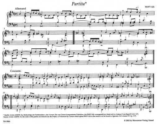 Complete Works IV.1 - Froberger - Piano/Organ - Book