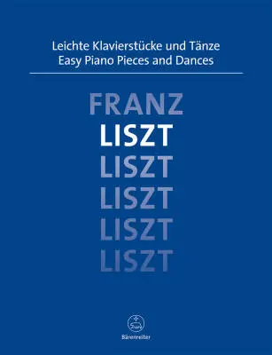 Baerenreiter Verlag - Easy Piano Pieces and Dances - Liszt - Performance Score, Anthology - Piano