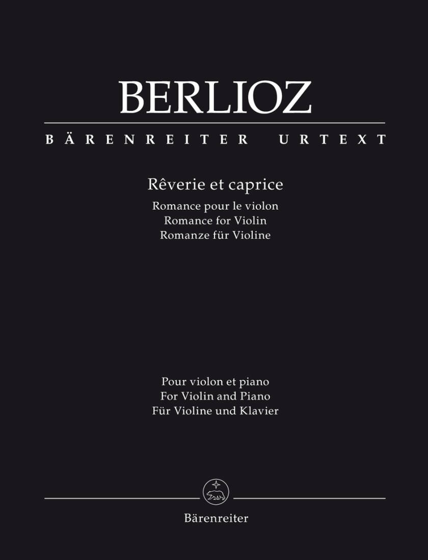 Reverie et Caprice - Berlioz - Violin/Piano - Book