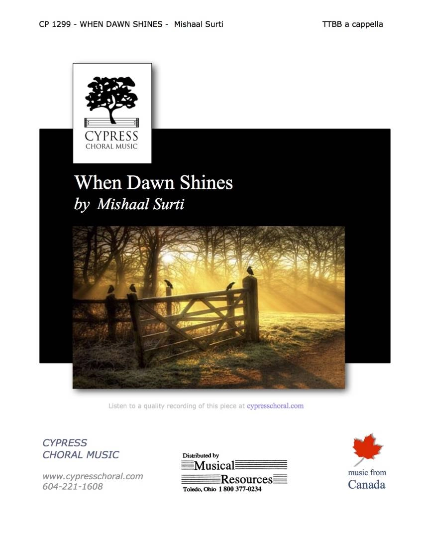 When Dawn Shines - Zadorsky/Surti - TTBB