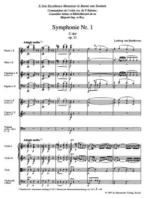 The Nine Symphonies - Beethoven - Study Score Set - Orchestra