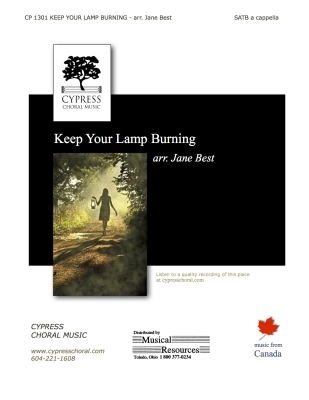 Cypress Choral Music - Keep Your Lamp Burning - Traditional/Best - SATB