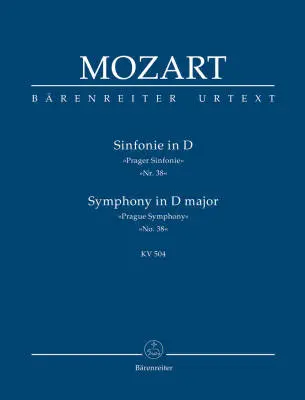 Baerenreiter Verlag - Symphony No. 38 in D Major K. 504 Prague Symphony - Mozart - Study Score, Urtext Edition - Orchestra