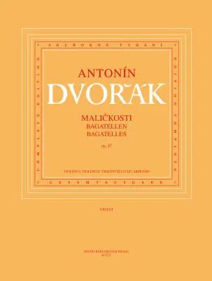Baerenreiter Verlag - Bagatelles Op. 47 - Dvorak - Performance Score, Set of Parts - Violin, Violoncello, Piano
