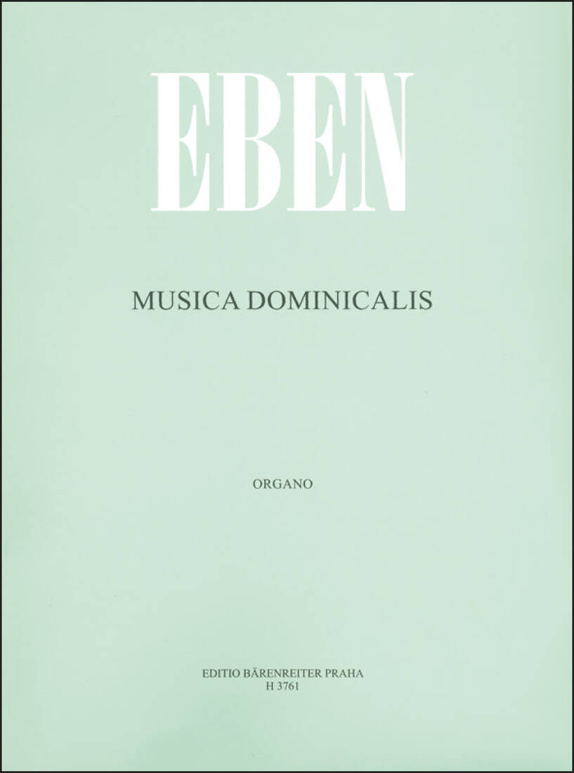 Musica Dominicalis - Eben - Performance Score - Organ