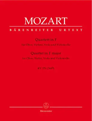 Baerenreiter Verlag - Quartet in F Major K. 370 (368b) - Mozart - Chamber Ensemble - Parts Set