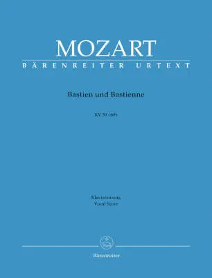 Baerenreiter Verlag - Bastien und Bastienne K. 50 (46b) - Mozart - Vocal Score, Urtext Edition - Vocal, Orchestra