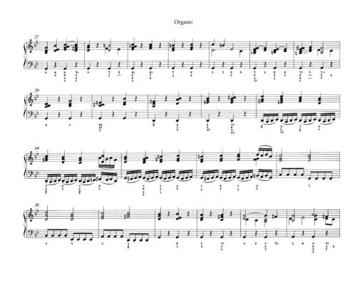 St. John Passion BWV 245 - Bach - Organ Part, Urtext Edition