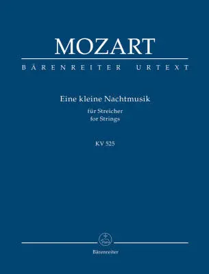Baerenreiter Verlag - Eine Kleine Nachtmusik for Strings in G Major K. 525 - Mozart - Study Score, Urtext Edition