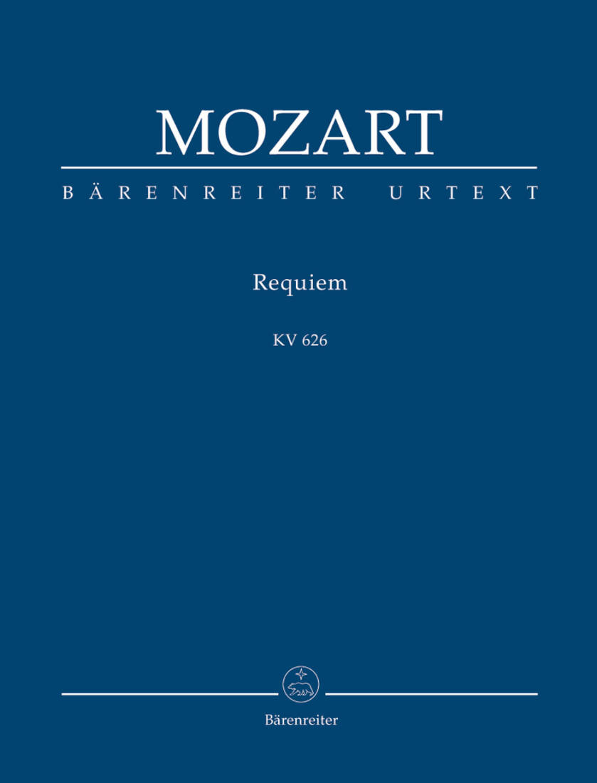 Requiem K. 626 - Mozart - Study Score, Urtext Edition