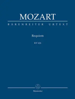 Baerenreiter Verlag - Requiem K. 626 - Mozart - Study Score, Urtext Edition