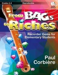 Heritage Music Press - From BAGs to Riches - Corbiere - Recorder - Book/CD