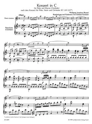 Concerto in C Major - Mozart - Flute/Piano - Book