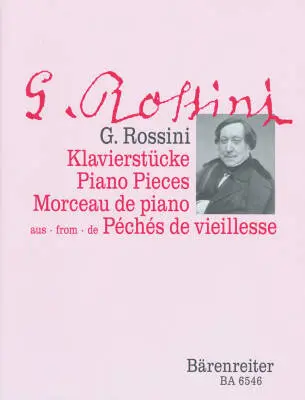 Baerenreiter Verlag - Piano Pieces - Rossini - Performance Score, Anthology - Piano