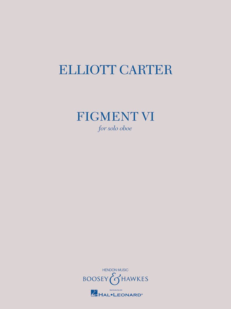 Figment VI - Carter - Solo Oboe