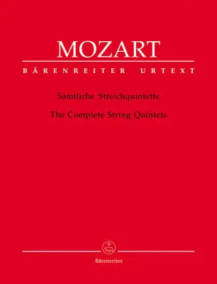 Baerenreiter Verlag - Complete String Quintets - Mozart - Parts Set