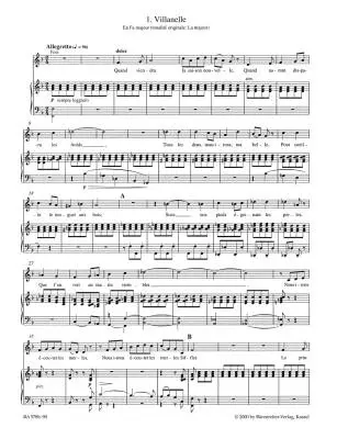 Les Nuits d\'Ete Op. 7 Holoman 81b - Berlioz - Medium Voice - Vocal Score