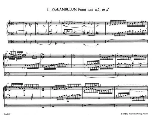 Samtliche Freie Orgel- und Clavierwerke - Weckmann - Performance Score, Anthology - Organ