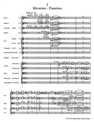 Symphonie Fantastique - Berlioz - Study Score, Urtext Edition - Orchestra