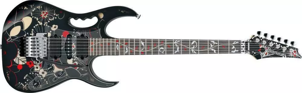 JEM Ltd Electric Guitar - Floral Pattern