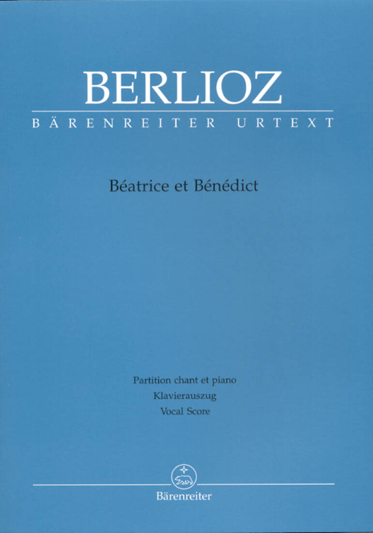 Beatrice et Benedict Holoman 138 - Berlioz - Vocal Score, Urtext Edition