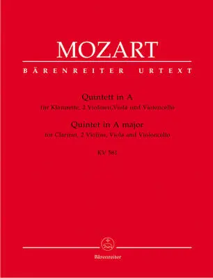 Baerenreiter Verlag - Clarinet Quintet in A Major K. 581 - Mozart Parts Set