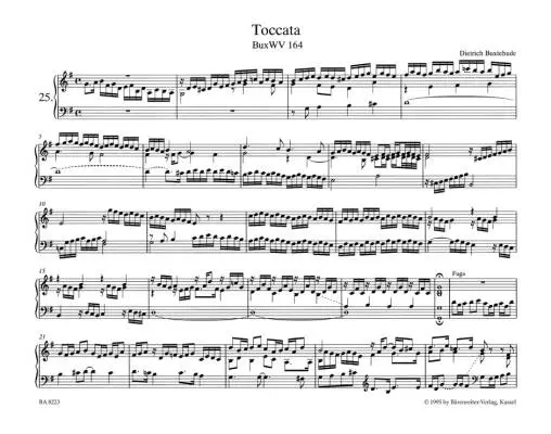 Freely Composed Organ Works, Volume 3 - Buxtehude - Performance Score, Anthology - Organ