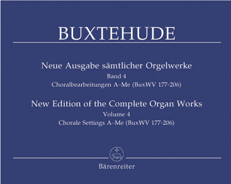 Complete Works, Volume 4 (Buxwv 177-206) - Buxtehude - Organ - Book