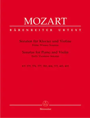 Baerenreiter Verlag - Early Viennese Sonatas - Mozart - Violin/Piano - Book