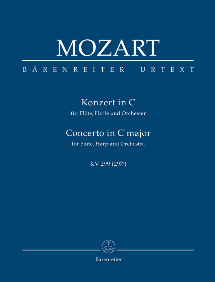 Concerto in C Major K. 299 (297c) - Mozart - Flute/Harp - Study Score