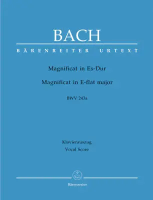 Baerenreiter Verlag - Magnificat in E-flat Major BWV 243a - Bach - Vocal Score, Urtext Edition