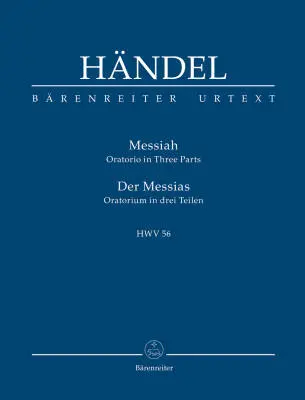 Baerenreiter Verlag - Messiah (der Messias) HWV 56 - Handel - Study Score, Urtext Edition