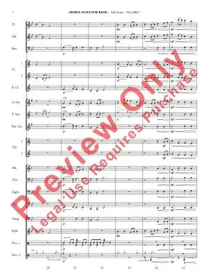 Simple Suite for Band - Grant - Concert Band - Gr. 2