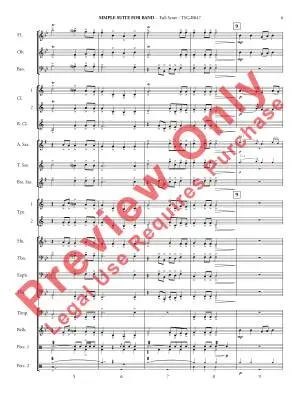 Simple Suite for Band - Grant - Concert Band - Gr. 2