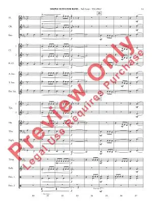 Simple Suite for Band - Grant - Concert Band - Gr. 2