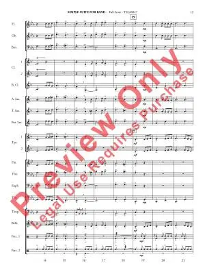 Simple Suite for Band - Grant - Concert Band - Gr. 2