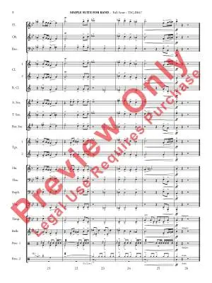 Simple Suite for Band - Grant - Concert Band - Gr. 2