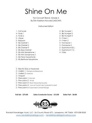 Shine on Me - Keeton-Howard - Concert Band - Gr. 3