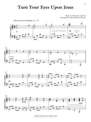 Peaceful Hymns for Piano Solo - Stevens - Piano - Book