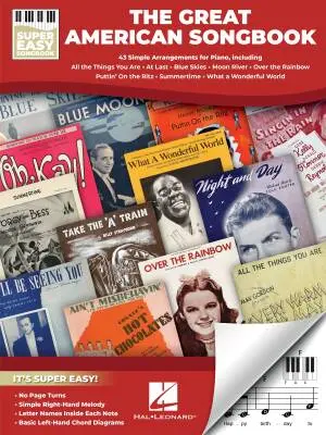 Hal Leonard - The Great American Songbook: Super Easy Songbook - Keyboard/Piano - Book