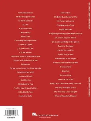 The Great American Songbook: Super Easy Songbook - Keyboard/Piano - Book