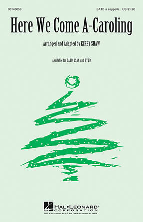 Here We Come A-Caroling - Shaw - Choral Octavo - SSAA A Cappella