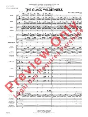 The Glass Wilderness - Galante - Concert Band - Gr. 4.5