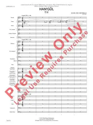 Han\'gul - Newbold - Full Orchestra - Gr. 5