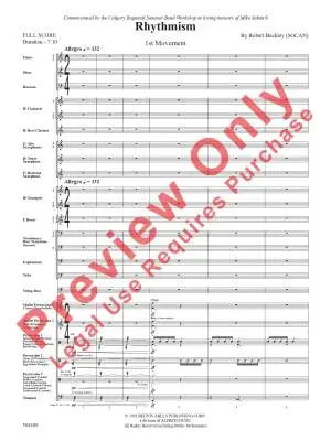 Rhythmism - Buckley - Concert Band - Gr. 4